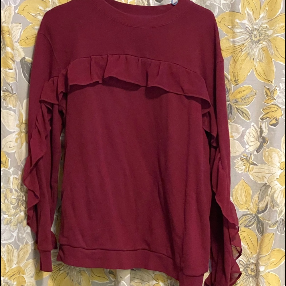 14th and Union Burgundy Sweatshirt